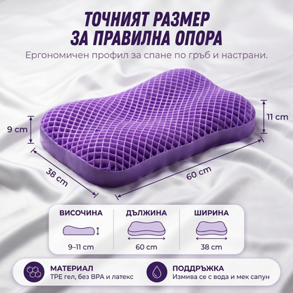 Cloudream™ - Революционна възглавница за облекчаване на болките във врата